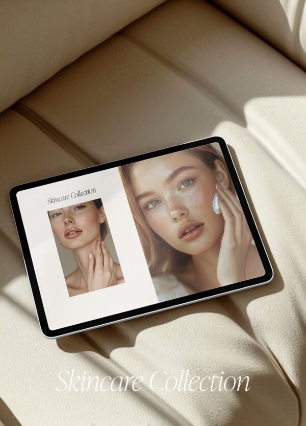 Skincare stock photo collection AI images